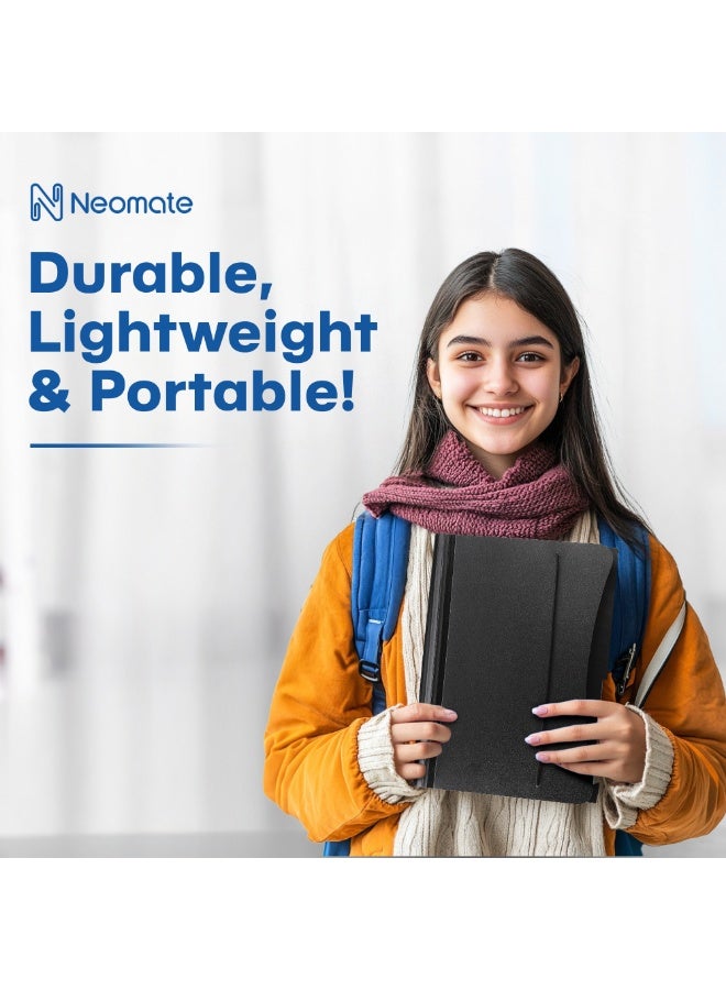 Neomate Expanding File Folder | 13 Pockets, Letter Size Accordion Organizer | Durable Document Storage for Home, School, and Office Use (Black) - Image 5